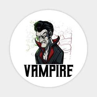 Vampires Halloween Magnet